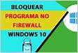Como bloquear programa no firewall do Windows
